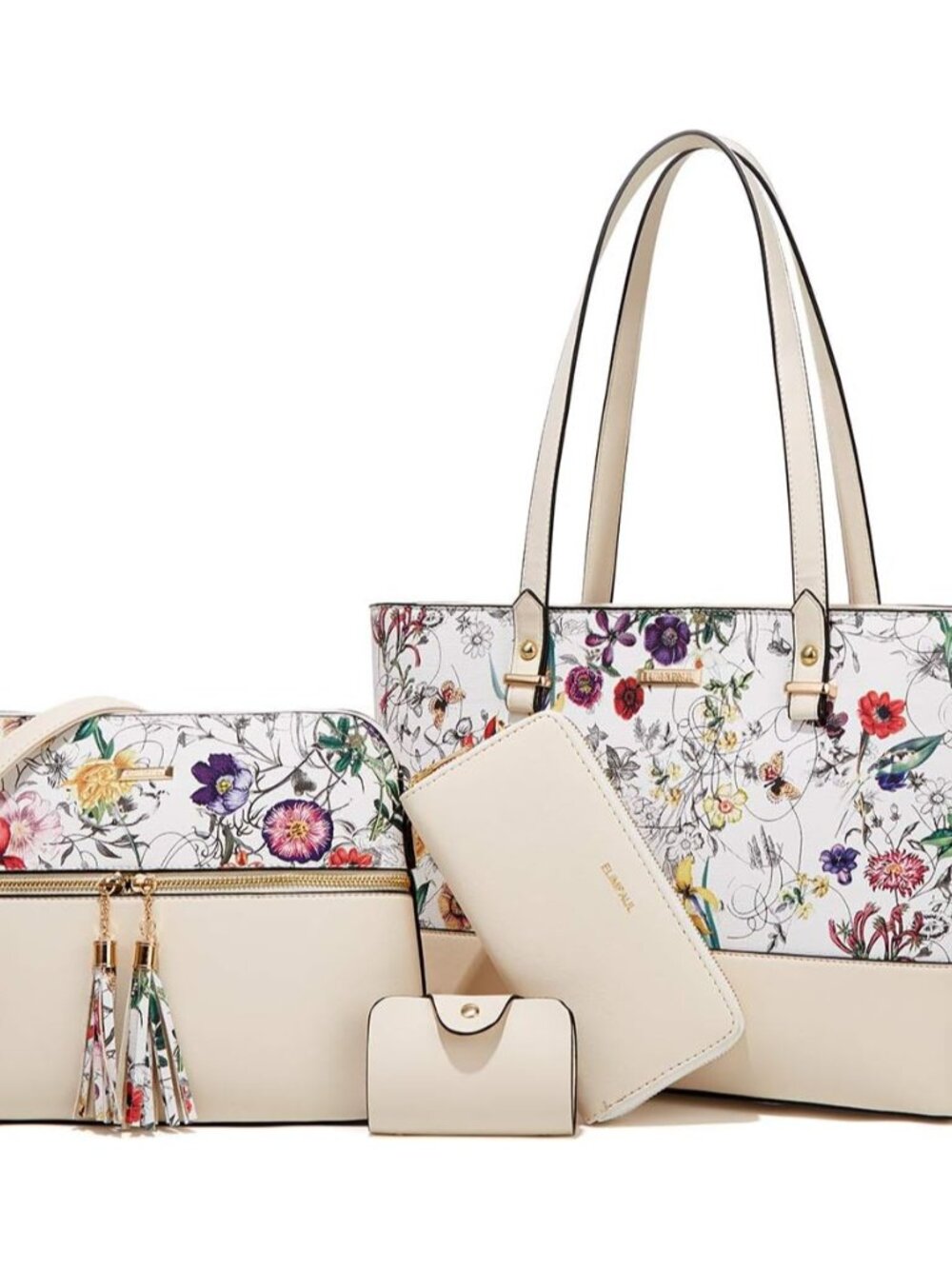 Women Fashion Handbag Wallet Tote Bag Shoulder Bag Top Handle Satchel Purse